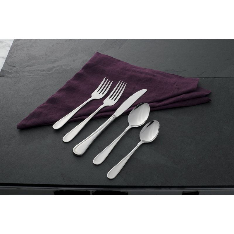 Oneida Flight 45 Piece Everyday Flatware Set, Service For 8